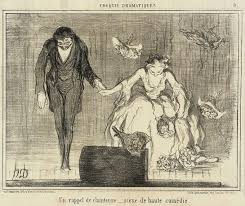 Image result for riot scene by honore-daumier