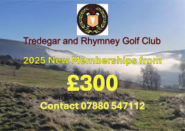 Image result for Tredegar & Rhymney Golf Club