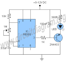 Image result for fade led 555 circuit