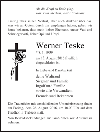 Image result for Werner Teske