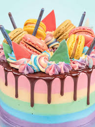 Image result for rainbow cake