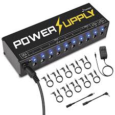 Effects pedal power supply