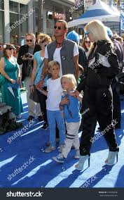 Image result for Queen B by Bumbleride $428 Gwen Stefani and Gavin Rossdale with Kingston and Zuma at the LA zoo