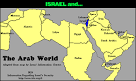 Size Comparison Map of Israel and the Arab World