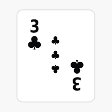 Image result for Three Of Clubs