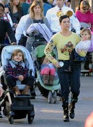 Image result for Orbit Stroller Kourtney Kardashian and Mason Dash Disick