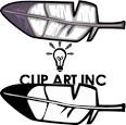 Clip art of Two bird feathers picture. - 130233 - Royalty-Free ...