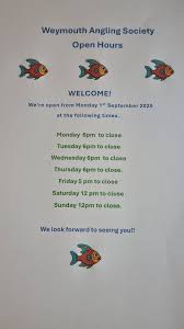 Image result for Weymouth Angling Society