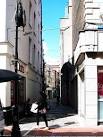 Johnson's Court. This is a narrow alley linking Clarendon and Grafton - via Daymix