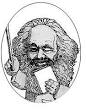 ... que tuvo en un congreso de asociaciones democráticas Karl Schurz, ... - Karl-Marx-dibujo