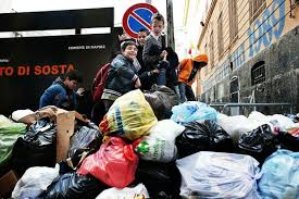 Image result for napoli garbage