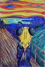 Image result for "the scream" parody
