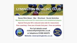 Image result for Lymington Bowls Club
