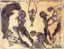 Corinth, Pottery - Clay workers on a pit