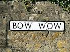 Bow Wow sign, South Cerney - via Daymix