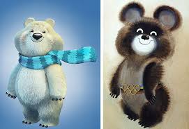 Image result for талисманы сочи 2014