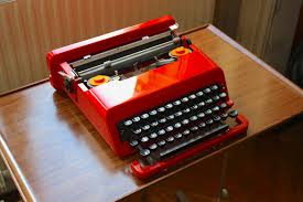 Afbeeldingsresultaat voor sottsass typewriter