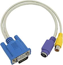 Image result for vga to tv connector