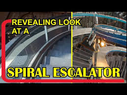 Image result for spiral escalator
