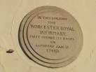 More sizes. Site of the old Worcester Royal Infirmary - via Daymix
