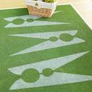 Stenciled Laundry Room Rug - Lowe's Creative Ideas