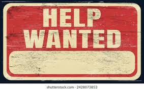 Image result for help wanted sign window