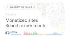 Monetized websites, search experiments, and more! - YouTube