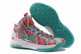 Nike KD V Christmas Graphic Red-White New Green Women's Basketball ...