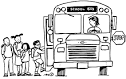 School Bus coloring page