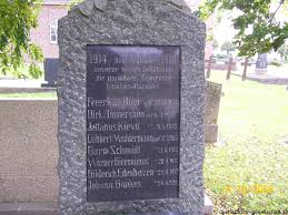 Grabstein von Freerk Boer, de (-22.10.1914), Friedhof Landschaftspolder. Häufige Nachnamen auf diesem Friedhof: