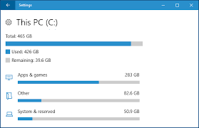 Image result for windows disk usage