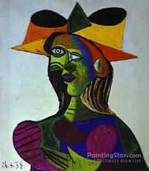 Image result for Pablo Picasso, Portrait of Dora Maar