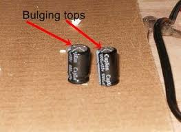 Image result for bad capacitor