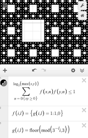 Image result for sierpinski carpet