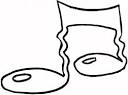 Music Note coloring page