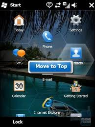 Image result for windows mobile 6.0 today screen