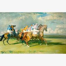 Image result for Art Prints of Horses and Jockeys from 1700's to 1900's