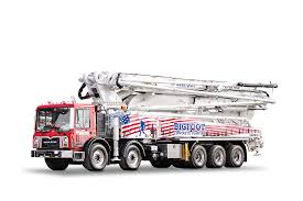 Image result for concrete pump truck