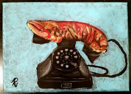 Image result for dali lobster telephone