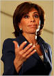 Jeanine Pirro at her news conference today. (Ozier Muhammad/The New York