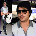 Zac Efron: Mustache Man at LAX