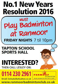 Image result for Ranmoor Badminton Club