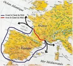 Image result for carte du midi mediterraneen
