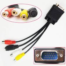 Image result for vga to tv connector