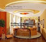 POP ceiling designs with lights for living room