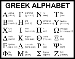 Image result for greek alphabet