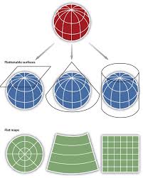 Image result for map projection
