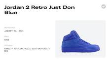 Jordan 2 Retro Just Don Blue - 717170-405 Raffles & Where To Buy