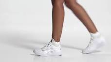 adidas Women's Training Court Team Bounce 2.0 Shoes - White | Free ...