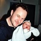 Noa with her father,